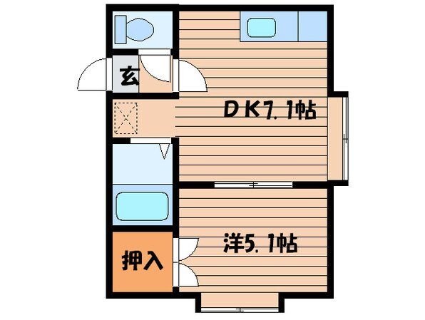 リラベル光星の物件間取画像